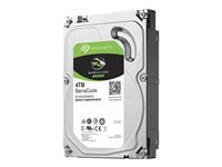 SEAGATE Desktop Barracuda 5400 4TB HDD 5400rpm SATA serial ATA 6Gb/s NCQ 256B cache 8,9cm 3,5Zoll BLK Retail SinglePack