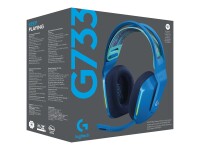 LOGITECH G G733 LIGHTSPEED Wireless RGB Gaming Headset Headset full size 2.4 GHz wireless blue