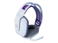 LOGITECH G G733 LIGHTSPEED Wireless RGB Gaming Headset Headset full size 2.4 GHz wireless white