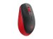 LOGITECH M190 Mouse optical 3 buttons wireless USB wireless receiver red