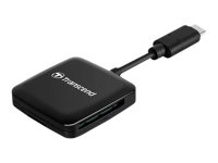 TRANSCEND RDC3 Cardreader SD/microSD USB-C 3.2 gen1 Black