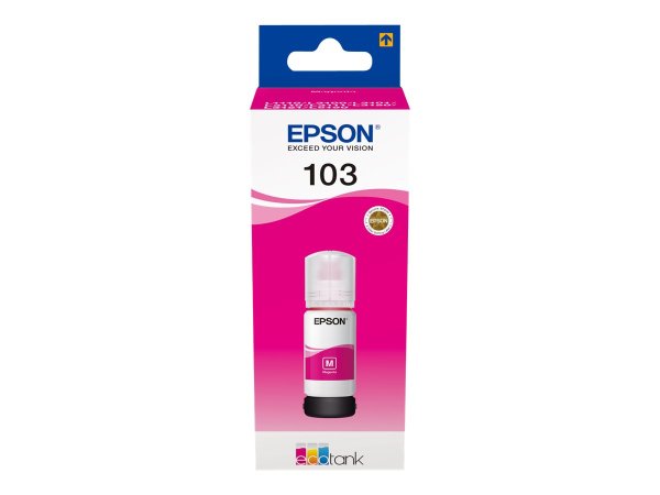 EPSON 1LB 103 EcoTank Magenta ink bottle local