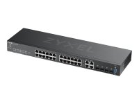 ZYXEL GS2220-28 EU region 24-port GbE L2 Switch with GbE Uplink 1 year NCC Pro pack license bundled