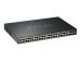 ZYXEL GS2220-50HP EU region 48-port GbE L2 PoE Switch with GbE Uplink 1 year NCC Pro pack license bundled