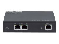 INTELLINET 2-Port Gigabit Ultra PoE-Extender Verlaengert...