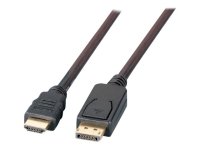 EFB DisplayPort auf HDMI FullHD Anschlusskabel schwarz 5m...