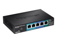 TRENDNET TPE-P521ES 5Port Gigabit Switch PoE+ Powered mit...