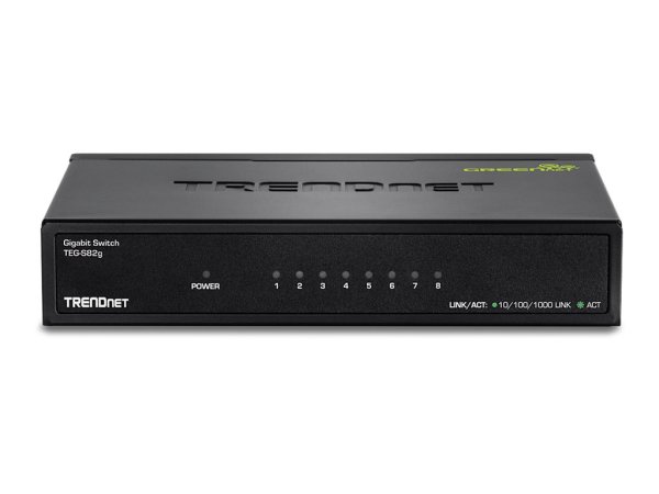 TRENDNET TEG-S82g 8-Port Gigabit GREENnet Switch