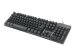 MANHATTAN USB-Gaming-Tastatur Metallunterseite 12 Funktionstasten farbige LED-Hintergrundbeleuchtung 19 Anti-Ghosting-Tasten IPX4