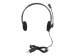 MANHATTAN Stereo USB-Headset Federleichtes ohraufliegendes Design On-Ear kabelgebunden USB-A-Stecker verstellbares Mikrofon schwarz