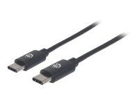 MANHATTAN USB 2.0 Typ C-Kabel Typ C-Stecker auf Typ...