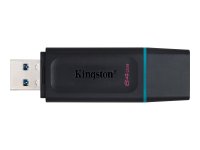 KINGSTON 64GB USB3.2 Gen1 DataTraveler Exodia Black + Teal