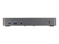 STARTECH.COM USB-C & USB-A Dock - Hybrid Triple Monitor Laptop Docking Station DisplayPort & HDMI 4K 60Hz/85W PD