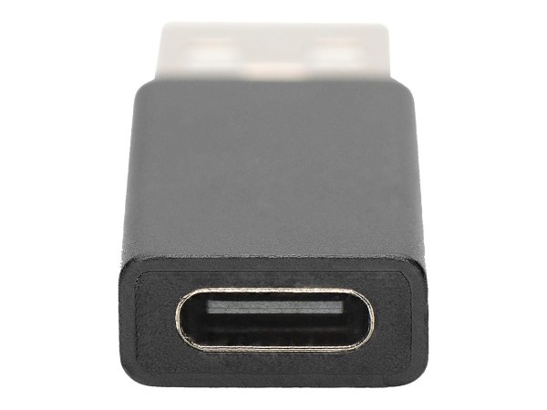 ASSMANN USB Typ-C Adapter Typ A to C M/F 3A 5GB 3.0 Version schwarz