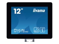 IIYAMA TF1215MC-B1 30,7cm 12,1Zoll PCAP Bezel Touch 1024x768 450cd/m2 DisplayPort HDMI VGA Through Glass Gloves mode