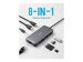 ANKER 553 USB-C Hub (8-in-1) 2x HDMI 1x USB-C 2x USB-A 1x Ethernet 1x microSD/SD 100W Power Delivery