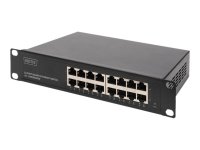 DIGITUS DN-80115 Gigabit Ethernet Switch 16-port 25,4cm...