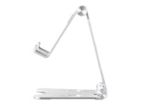 NEOMOUNTS SmartPhone Handy Halter Telefonständer DeskStand bis 12cm 5Zoll klappbar kompakt silber