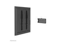 NEOMOUNTS TV/Monitor Wandhalterung fix 81,28-139,7cm 32-55Zoll max 40kg VESA400x400 Flach 2,7cm Slim Wallmount schwarz