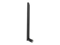 DELOCK 5G 3,4-3,8GHz Antenne SMA Stecker 5dBi 20cm omnidirektional mit Kippgelenk und flexiblem Material schwarz