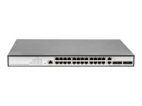 DIGITUS 24-Port Gigabit Layer 2 Switch 24-port + 2 combo...