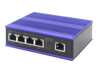 DIGITUS Industrieller 5-Port Fast Ethernet Switch DIN...