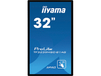 IIYAMA TF3239MSC-B1AG 81,28cm 32Zoll PCAP Anti-glare Bezel Free 12-Points Touch Screen 1920x1080 AMVA3 panel 24/7 2xHDMI DP VGA