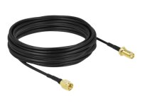 DELOCK Antennenkabel SMA Stecker zu SMA Buchse LMR/CFD100...