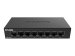 D-LINK DGS-108GL 8-Port Gigabit unmanaged Desktop Switch 8x LAN-Port 10/100/1000 Mbit/s Metallgehäuse ohne Lüfter