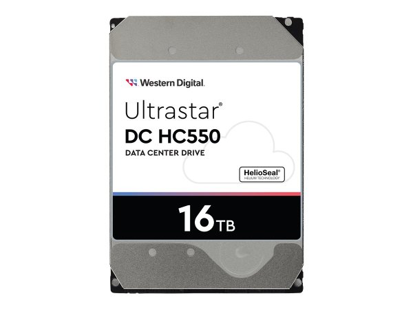 WESTERN DIGITAL Ultrastar DC HC550 8,9cm 3,5Zoll 26.1MM 16000GB 512MB 7200RPM SATA ULTRA 512E ISE NP3