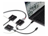 LINDY Konverter-Satz USB Typ C MiniDP und DP an HDMI 18G