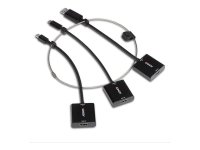 LINDY Konverter-Satz USB Typ C MiniDP und DP an HDMI 18G