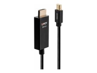 LINDY 3m Aktives Mini DisplayPort an HDMI Adapterkabel...