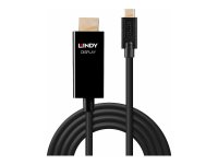 LINDY 1m USB Typ C an HDMI 4K60 Adapterkabel mit HDR