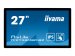 IIYAMA TF2738MSC-B2 68,6cm 27Zoll IPS 1920x1080 10 Points Touch 1000:1 425cd/m2 5ms DVI HDMI DP USB Touch Interface Speakers 2x3W