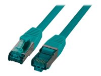 EFB RJ45 Patchkabel S/FTP Cat6A LSZH Gruen Laenge 0,15m...