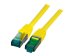 EFB RJ45 Patchkabel S/FTP Cat6A LSZH Gelb Laenge 0,15m 4x2xAWG27/7 nach TIA/EIA568B geschirmt Uebertragungsstandards 10Gbit