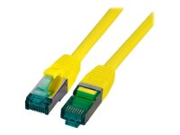 EFB RJ45 Patchkabel S/FTP Cat6A LSZH Gelb Laenge 0,5m...