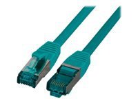 EFB RJ45 Patchkabel S/FTP Cat6A LSZH Gruen Laenge 1,5m...