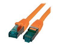 EFB RJ45 Patchkabel S/FTP Cat6A LSZH Orange Laenge 1,5m...