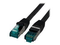 EFB RJ45 Patchkabel S/FTP Cat6A LSZH Schwarz Laenge 1,5m...