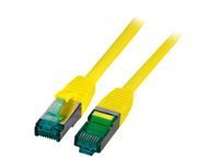 EFB RJ45 Patchkabel S/FTP Cat6A LSZH Gelb Laenge 1,5m...