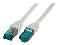 EFB RJ45 Patchkabel S/FTP Cat6A LSZH Grau Laenge 1m...