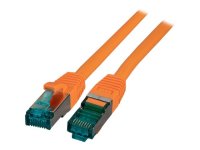 EFB RJ45 Patchkabel S/FTP Cat6A LSZH Orange Laenge 1m...