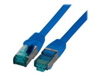 EFB RJ45 Patchkabel S/FTP Cat6A LSZH Blau Laenge 20m...