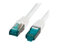 EFB RJ45 Patchkabel S/FTP Cat6A LSZH Weiss Laenge 20m...