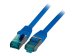 EFB RJ45 Patchkabel S/FTP Cat6A LSZH Blau Laenge 10m 4x2xAWG27/7 nach TIA/EIA568B geschirmt Uebertragungsstandards 10Gbit