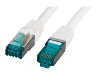 EFB RJ45 Patchkabel S/FTP Cat6A LSZH Weiss Laenge 3m...