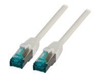 EFB RJ45 Patchkabel S/FTP Cat6A LSZH Grau Laenge 5m...