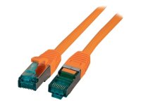 EFB RJ45 Patchkabel S/FTP Cat6A LSZH Orange Laenge 5m...